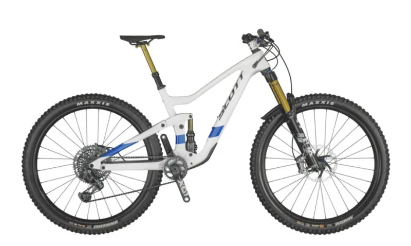 Scott Ransom 900 Tuned AXS Full Suspension Mountain Bike 2021 in White